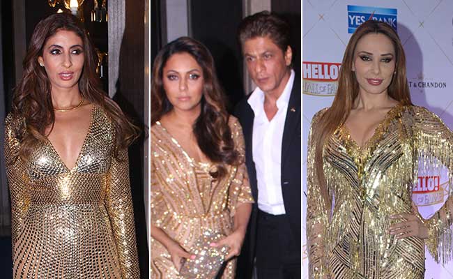 The Gold Gown-Off: Shweta Bachchan Vs Gauri Khan Vs Iulia Vantur