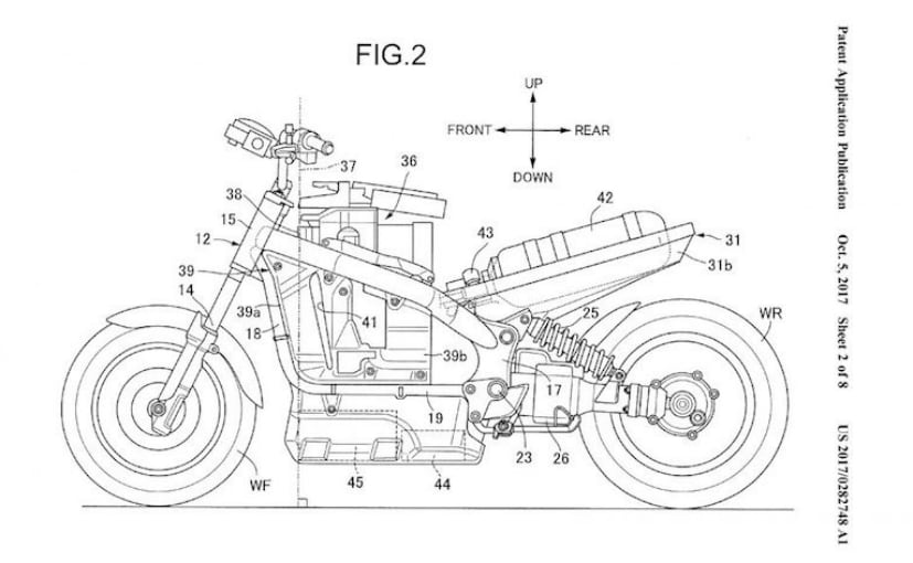 honda patent drawings