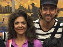 Hrithik Roshan Posts A Video Of Mom Pinkie Lifting Weights. He's 'Proud'