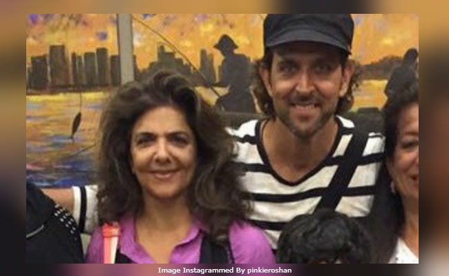 Hrithik Roshan Posts A Video Of Mom Pinkie Lifting Weights. He's 'Proud'