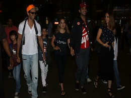 Guess Who Wasn't In Sussanne Khan's Holiday Pics But Was At Airport? Hrithik Roshan Guess Who Wasn't In Sussanne Khan's Holiday Pics But Was At Airport? Hrithik Roshan