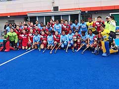 Indian Women's Hockey Team Beat South Korea In 1st Match Of Korea Tour