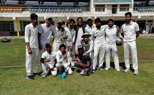 जामिया मिल्लिया इस्लामिया के क्रिकेट टूर्नामेन्ट के सेमीफाइनल में मानविकी एवं भाषा संकाय की टीम