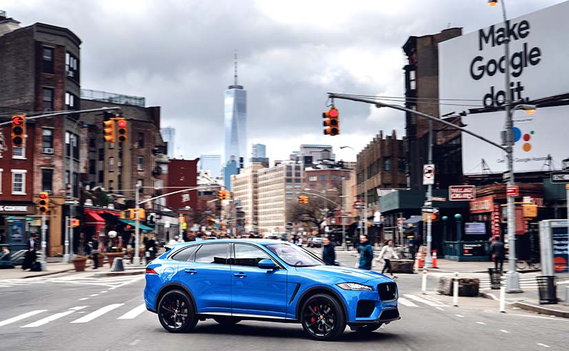 New York Auto Show 2018: Jaguar F-Pace SVR Revealed