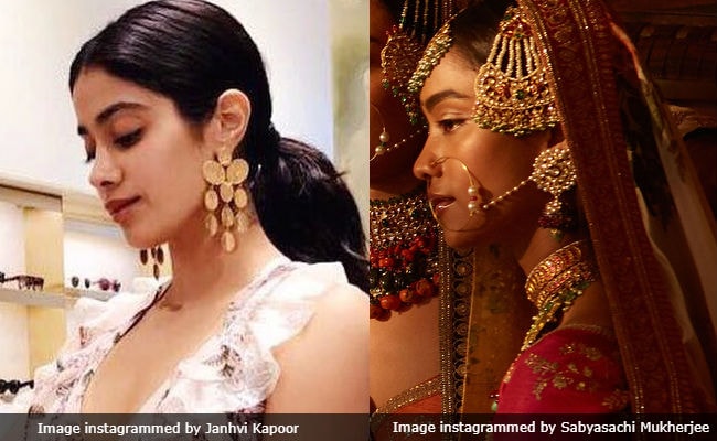 Look, Janhvi Kapoor. We Found Your Doppelganger (In A Sabyasachi Shoot)