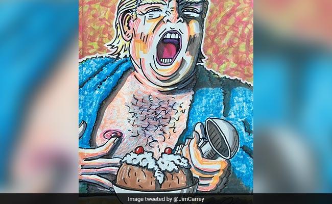 Jim Carrey's 'Official' Donald Trump Portrait Garners Mixed Responses