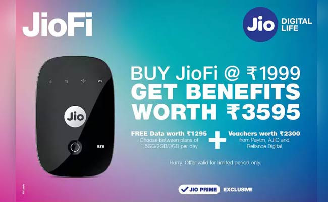 jiofi priced at rs 1 999
