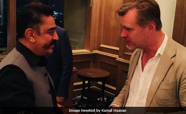 Kamal Haasan Meets <i>Dunkirk</i> Director Christopher Nolan. See Pics