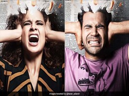 हैरान-परेशान नजर आए कंगना और राजकुमार, शुरू की Mental Hai Kya की शूटिंग... हैरान-परेशान नजर आए कंगना और राजकुमार, शुरू की Mental Hai Kya की शूटिंग...