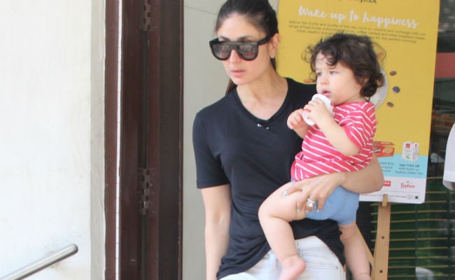 Kareena Kapoor And Son Taimur Go Grocery Shopping. Saif Joined Them Too