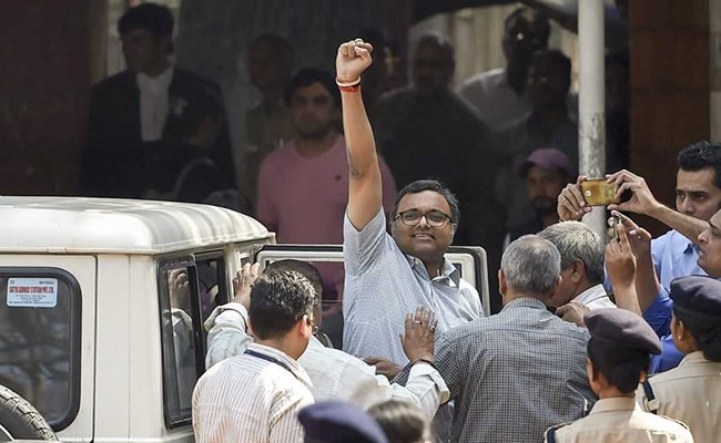 Karti Chidambaram Sent To Tihar Jail Till March 24, Asks For Separate Cell