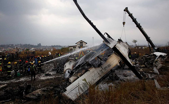 Bangladesh Plane Hit Kathmandu Airport Fence, Was "Out Of Control"