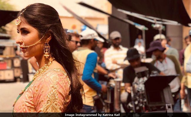 Katrina Kaif Emanates Royalty On The Sets Of Zero. See Pic