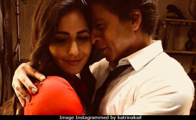 <i>Zero</i>: The Secret Ingredient In This Adorable Shah Rukh Khan, Katrina Kaif Photo Is Ice Cream