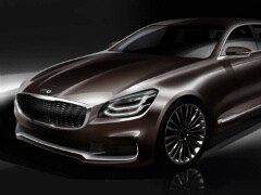 Kia K900 Sedan Sketches Teased; Unveil Next Month
