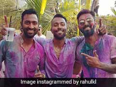 KL Rahul Celebrates 'Holi 2018' With Hardik Pandya and Krunal Pandya. See Pic