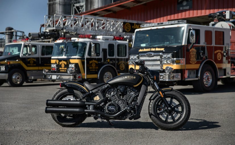 limited edition jack daniels indian scout bobber