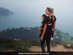 Travel Goals: Lisa Haydon And Son Zack Are Seeing The World, One Pic At A Time
