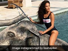 Lisa Haydon's Swimsuits Are The Bomb. Head Over To Her Instagram For Beach Inspiration