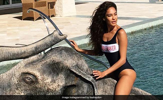 Lisa Haydon's Swimsuits Are The Bomb. Head Over To Her Instagram For Beach Inspiration