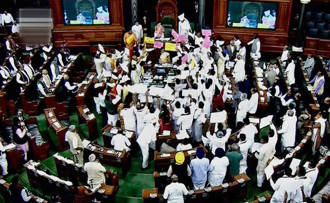 Lok Sabha Paralysed For Ninth Consecutive Day; Opposition Continues Protests