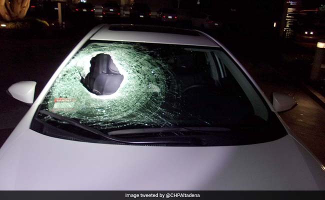 A Man Died After A Boulder Fell Onto His Car From An Overpass. Officials Say Someone Pushed It.