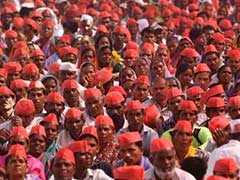 Thousands Of Farmers In Mumbai To Remind PM Modi Of Promises