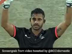 Deodhar Trophy: Manoj Tiwary