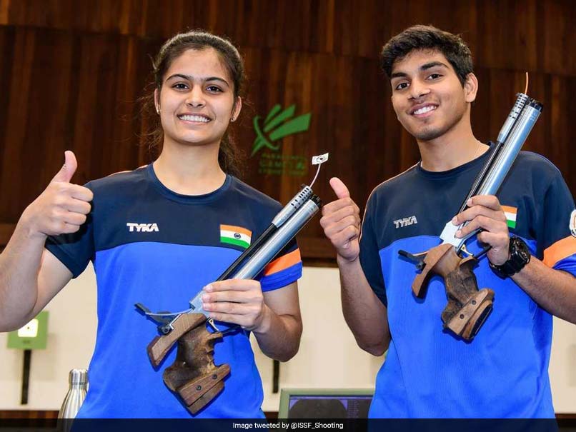 ISSF Junior World Cup: Manu Bhaker-Anmol Win Air Pistol Mixed Gold