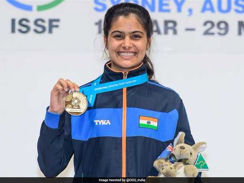 Manu Bhaker Wins Gold In Womens 10-Metre Air Pistol At ISSF Junior WC