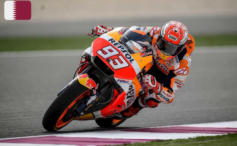 marc marquez honda qatar gp 2018