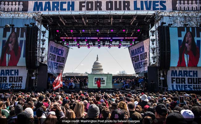 "Enough Is Enough": Students Across US Lead Massive Rallies For Gun Control