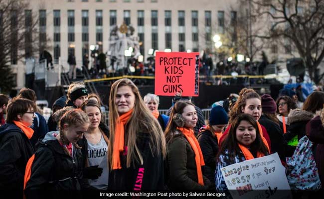 March For Our Lives: Students Across US Lead Massive Rallies For Gun ...