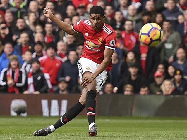 Premier League: Marcus Rashford Hits Double As Manchester United Hold Off Liverpool