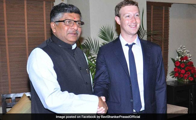 Ravi Shankar Prasad Says, 'Leave Summoning Mark Zuckerberg Over Data Breach To Us': 10 Points