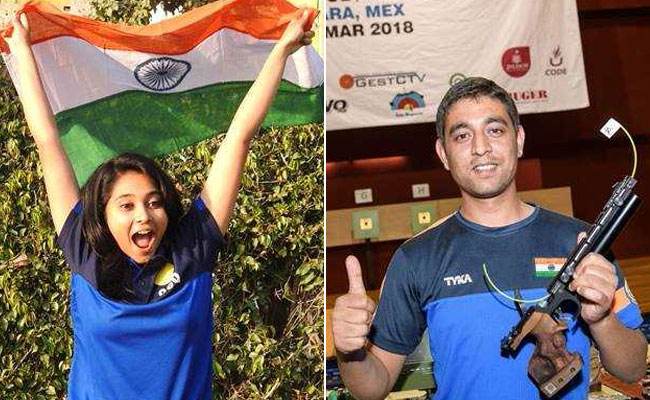 ISSF WORLD CUP: शाहजार रिजवी और मेहुली घोष दोनों ने ही बनाया रिकॉर्ड