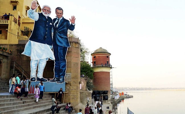 Emmanuel Macron In India Highlights: PM Modi, French President Take Boat Ride, Inaugurate Solar Plant In Varanasi