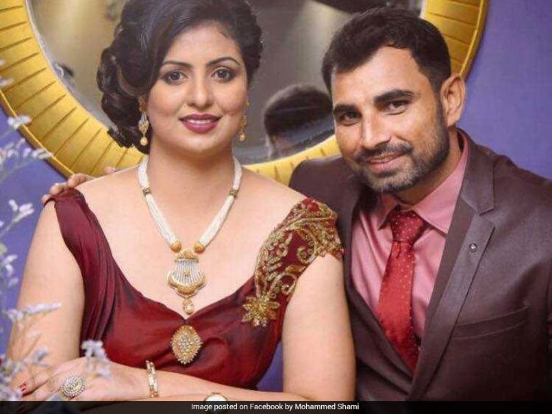 Mohammed Shami with wife Hasin Jahan - Facebook
