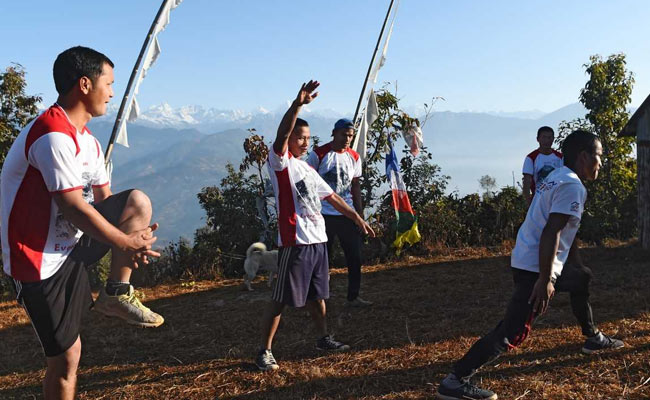 Nepal's Marathon Monks Trade Robes For Running Shoes