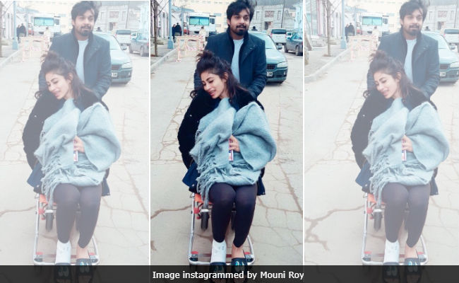 Mouni Roy's Pic Of Herself In Wheelchair Prompts Concerned Comments