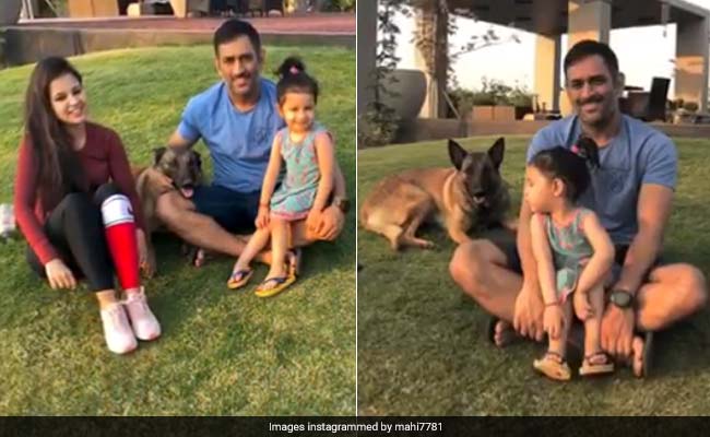 क्रिकेट से दूर MS Dhoni कुछ ऐसे मना रह हैं छुट्टियां, शेयर किया खूबसूरत VIDEO