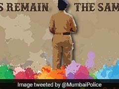 On Holi, A Message From Mumbai Police: Paint The Town Safe
