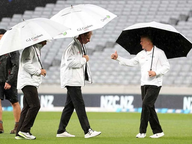 Rain Frustrates High-Flying New Zealand In First England Test