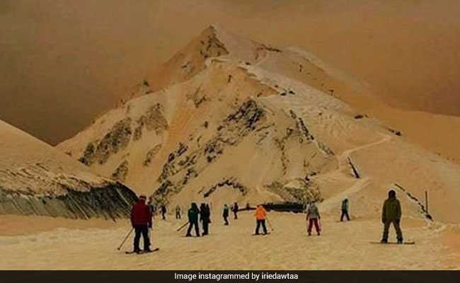 Eastern Europe Is Covered With Orange Snow. Here's An Explanation