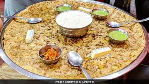 Get Your Hands On Delhi's Largest Parathas For A Drool-Worthy Experience