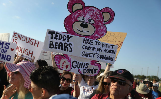 "March For Our Lives": At Gun Control Rally In Parkland, Grief Is Transformed Into Hope