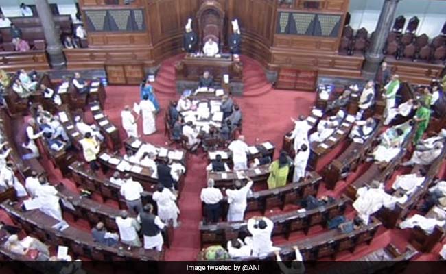 Protests By Opposition, TDP, AIADMK Stall Rajya Sabha