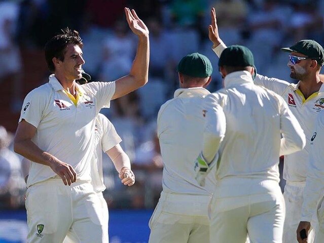 3rd Test, Day 1: Pat Cummins Blitz Transforms Game Despite Dean Elgar Heroics