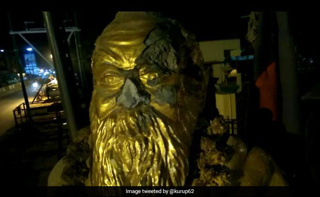 Periyar Statue Vandalised In Tamil Nadu's Vellore After BJP Leader's Facebook Post
