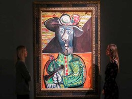 Pablo Picasso Painting Of His Muse With Future Lover Fetches $69 Million Pablo Picasso Painting Of His Muse With Future Lover Fetches $69 Million